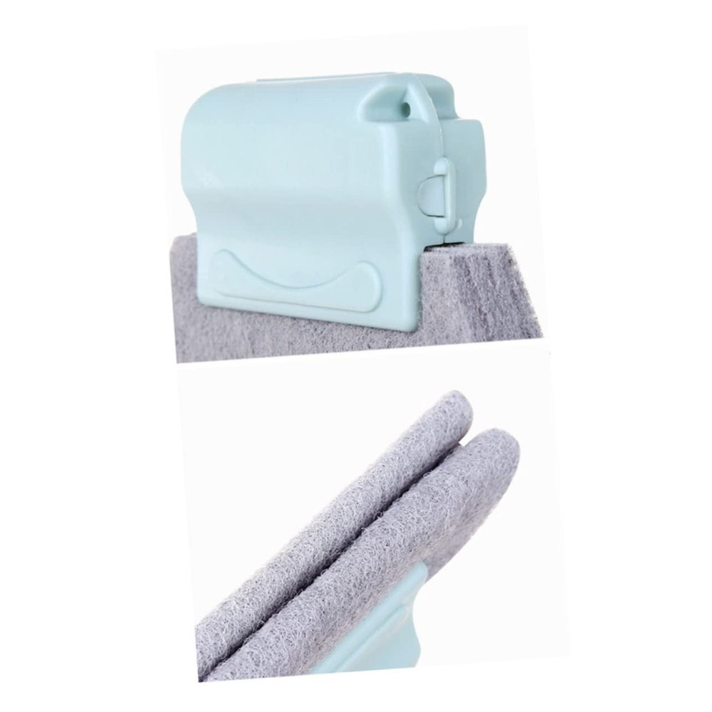 ABOOFAN Window Groove Cleaning Brush Handheld Gap Wipe Crevice Cleanup Tool for Hard-To-Reach Places PP Cloth for Window Track and Kitchens