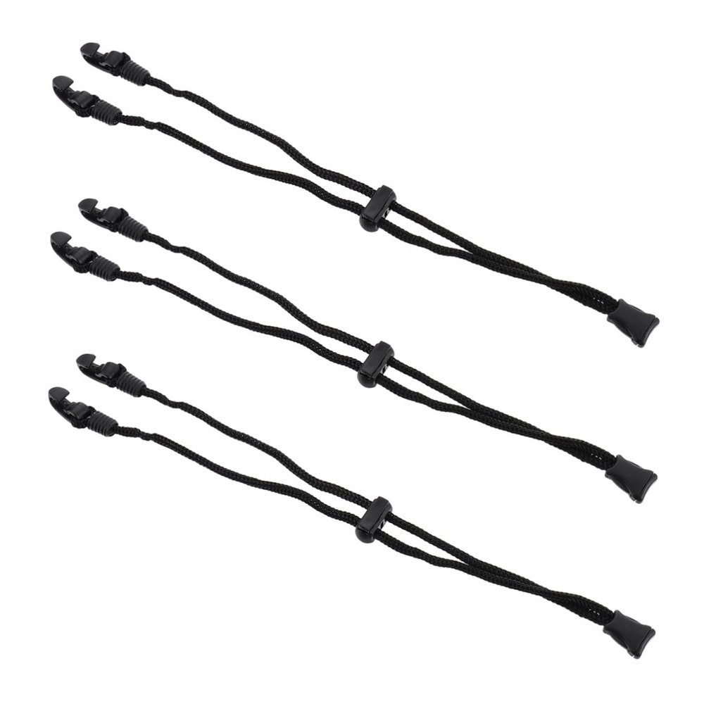 minkissy 3pcs Strangle Ear Hook Extend Strap for Elastic Removable Strap Adjuster Comfortable Retainers for Day Use