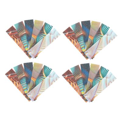 Lurrose 36pcs Unzip Stickers Pressure Decals Adhesive Reducing Sticker for DIY Accessory Calm Patch Zenpatch Mood Calming Boys and Girls