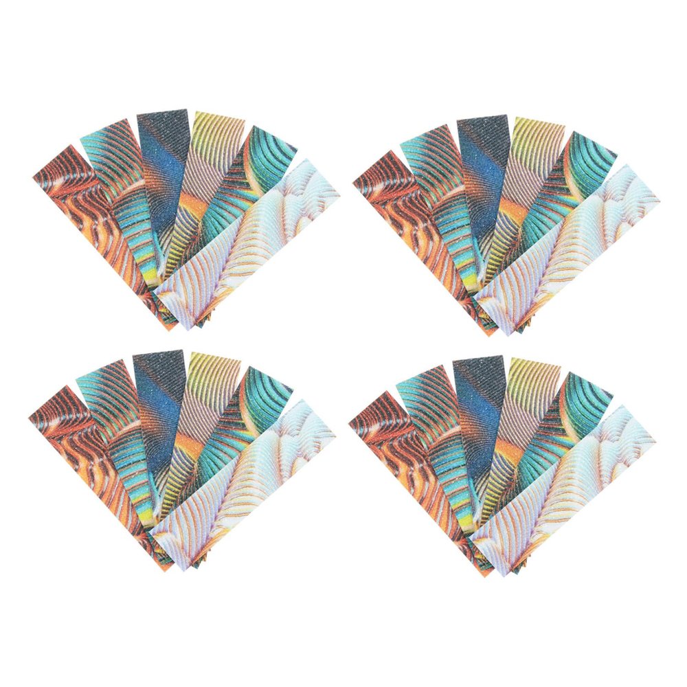Lurrose 36pcs Unzip Stickers Pressure Decals Adhesive Reducing Sticker for DIY Accessory Calm Patch Zenpatch Mood Calming Boys and Girls