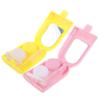 Healeved 2 Sets Ice Cream Shaped Contact Lens Box Travel Portable Lens Case Holder for Women Eyes Storage Box Random Color view 1