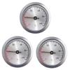 FRCOLOR 3pcs Box Mini Temperature Gauge Pointer Inlaid Installed for Cigar Box Guitar Temperature Use view 1