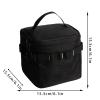 Travel Condiment Containers Portable Waterproof Organizer with 6 Bottles view 2