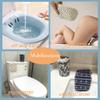 BEECO GIF2U Reusable Toilet Paper Towels 24 Count Roll,Washable Absorbent No Tear Bidet Towels Cotton Cloth,Zero Waste Cleaning Supplies for Bathroom(4 Colors Rose) view 4