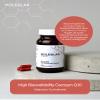 MoleQlar Coenzyme Q10 Capsules Pack of 60, Dietary Supplement with Ubiquinone from Fermentation, Capsule Form for Convenient Daily Use, Suitable for 30 Servings, Easy Daily Supplement Intake view 3