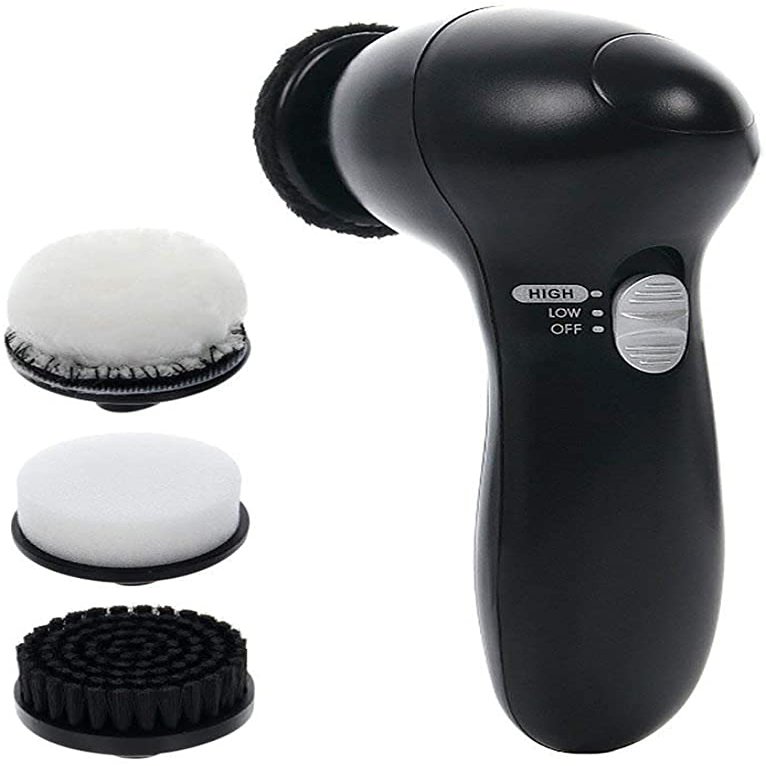 Electric Shoe Cleaner Brush, Electric Shoe Polisher Brush Shoe Shiner Dust Cleaner, Leather Cleaner Care Kit