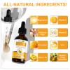 Magnesium Glycinate Liquid Drops-1000mg Magnesium Liquid Supplement with Cellulose Fiber, Bromelain, Vitamin B6, C, D, Zinc, Magnesium Liquid DropsPineapple view 2