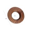 1 Piece Funnel Cup Holder Wooden Coffee Dripper Stand Holder Coffee Filter Stand Holder Coffee Dripper Rack Coffee Brewing Filter Cone Coffee Filter Rack Coffee Cone Dripper, Brown view 2