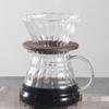 1 Piece Funnel Cup Holder Wooden Coffee Dripper Stand Holder Coffee Filter Stand Holder Coffee Dripper Rack Coffee Brewing Filter Cone Coffee Filter Rack Coffee Cone Dripper, Brown view 4