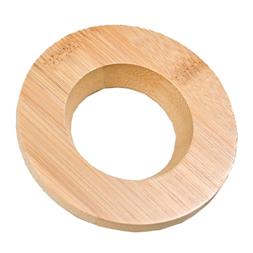 1 Piece Funnel Cup Holder Bamboo Coffee Dripper Stand Holder Coffee Filter Stand Holder Coffee Dripper Rack Coffee Brewing Filter Cone Coffee Filter Rack Coffee Cone Dripper