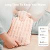 VERVEIO Hot Water Bottle with Soft Premium Cover, 1.5L Hot Water Bag for Menstrual Cramps, Neck and Shoulder Pain Relief, Hot and Cold Therapies, Hand Feet Warmer view 3