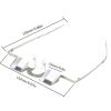 Fruusv Lying Down Reading Glasses, Lazy Lying Down Reading Glasses, Horizontal Reading Glasses, Lazy Horizontal Glasses, Prism Glasses for Reading, Comfortable Reading Glasses for Reading Books view 2