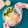 100pcs Elastic Fresh Storage Bags Stretch Adjustable Bowl Lid Plastic Wrap Seal Cap Outdoor Picnic Food Stora view 4