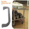 Meal Cart Handle Plastic Replacement Pull Handle for Hotel Dining Rooms view 3
