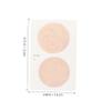 Healeved 10 Sheets Temporary Tattoos for Women Fake Tattoos Scar Covering Sticker Spa Party Decorations view 2