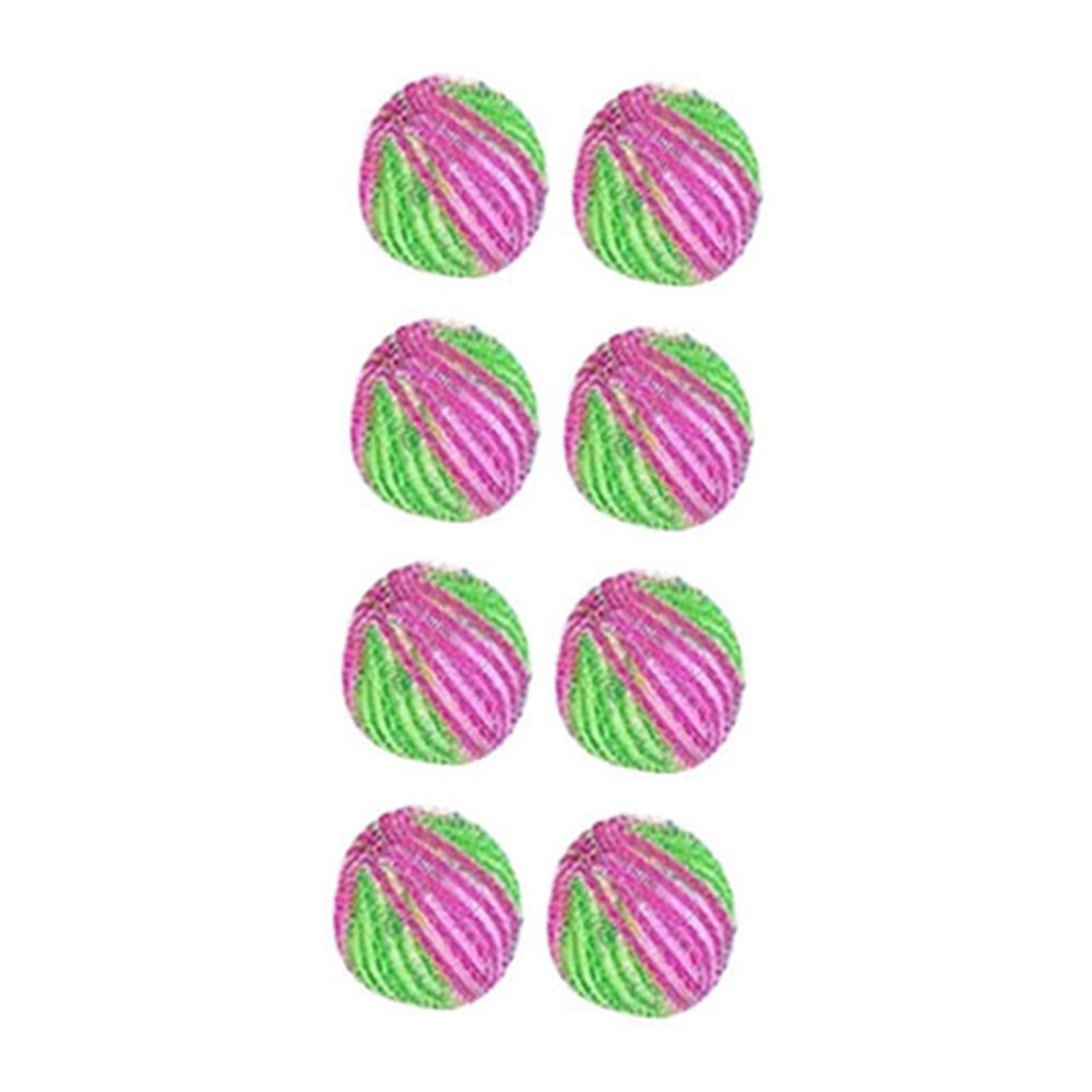 Reusable Laundry Lint Remover Balls 8Pcs Pet Hair Remover Balls for Washing Machine - Efficient Hair Catcher for Clothes, Bedding, Jackets - Travel Friendly