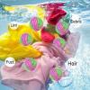 Reusable Laundry Lint Remover Balls 8Pcs Pet Hair Remover Balls for Washing Machine - Efficient Hair Catcher for Clothes, Bedding, Jackets - Travel Friendly view 2