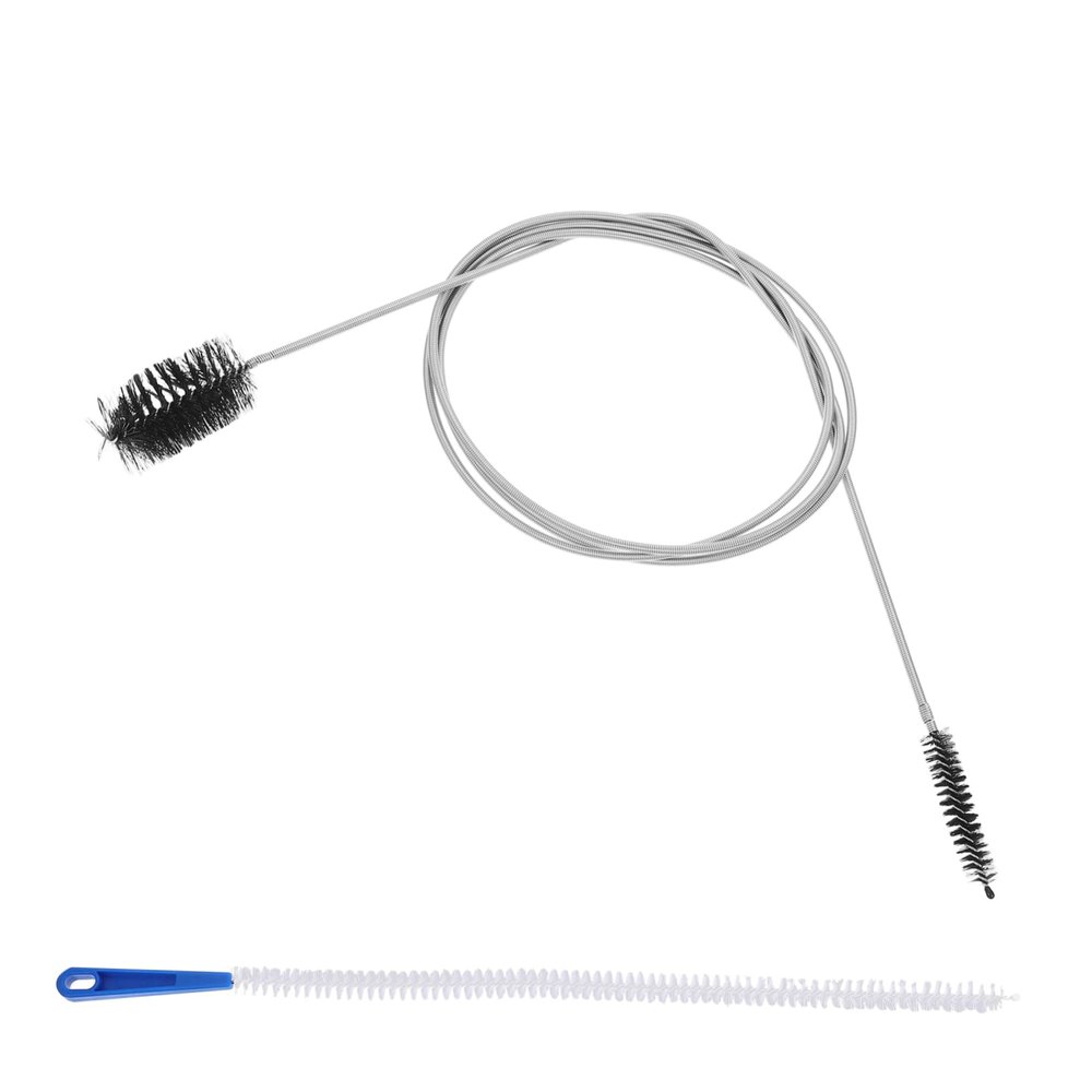 PRETYZOOM Flexible Drain Brush and Hair Removal Tool for Sink and Cleaning, 2pcs Set Flexible Hose Cleaner for Kitchen and Bathroom Drain Line Maintenance