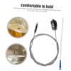 PRETYZOOM Flexible Drain Brush and Hair Removal Tool for Sink and Cleaning, 2pcs Set Flexible Hose Cleaner for Kitchen and Bathroom Drain Line Maintenance view 3