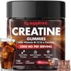 Supplmnt. Creatine Gummies 5000mg 120ct Max Strength Muscle Growth/Recovery Supplements for Men & Women Creatine Monohydrate, B12 & L-Taurine Chewable Gummies, 1 Month Supply (Cola) view 1