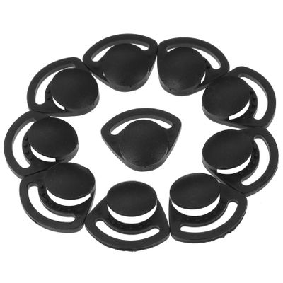 Angoily 10pcs Hard Hat Chin Strap Quick Release Buckles Safety Strap Buckle Replacement Kit for Construction Helmet Accessories Sturdy Repair Parts