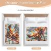Beach Cow Sunset Washable Bed Pads, 3-Layer Leak Proof Pee Pads 34" x 52" view 4