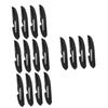 Baluue 16pcs Folding Beard Comb Household Hair Combs Pocket Mustache Brush Beard Hair Tools view 1