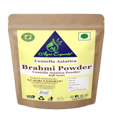 Brahmi Powder, Centella Asiatica Powder, 100% Vegetarian, For Hair Nourishment (200GM)