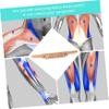 MOLUCKFU Wooden Massage Roller Manual Massage Stick for Muscle Roller Full Body Massager for Yoga Relaxation and Recovery Body Massager Tool view 2
