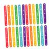 IWOWHERO 100pcs Wooden Ice Cream Making Sticks Practical Without Burrs Wood Colored Sticks for Ice Pop and DIY Crafts Home Use view 1