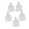 KOMBIUDA 5pcs Plastic Cupping Cups Cupping Device for Shoulder Back Leg Safe Massage Tool view 1