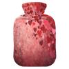 Love Hearts1 Hot Water Bottle with Soft Fleece Cover Hot Water Bag for Neck and Shoulder Pain Relief Hot and Cold Therapies-L view 1