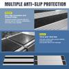 Nuvium 2" Rise Modular Threshold Ramp for Doorways, Stable Wheelchair Ramp for Home Steps, Aluminum Door Ramp and Curb Ramp for Scooters, Power Chairs, Cars, 1100LBS Load Capacity view 3