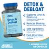 Applied Nutrition - Solutions - Detox & Debloat - Vegan Capsules with Activated Charcoal, Milk Thistle & Dandelion Root Extract Reduces Bloating & Supports Liver Health (60 Capsules 30 Servings) view 2