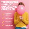 Applied Nutrition - Solutions - Detox & Debloat - Vegan Capsules with Activated Charcoal, Milk Thistle & Dandelion Root Extract Reduces Bloating & Supports Liver Health (60 Capsules 30 Servings) view 4