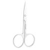 Mustache Scissors, Nose Hair Scissors Stainless Steel Eyebrow Trimming Scissors Professional Beauty Scissors for Hair Cutting for Home and Travel Use view 1