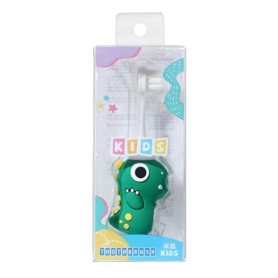 Kids Soft Toothbrush Cute Dinosaur Kids Toothbrush Extra Soft Bristles