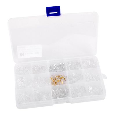 150 Pairs Eyeglass Nose Pads Soft Silicone Glasses Repair Assorted kit Set