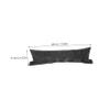 Detachable Collar Women PU Faux Collar for Shirts Sweaters Black view 2
