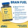 Applied Nutrition - Solutions - Brain Fuel - Capsules with Nootropics, Vitamins, & Panax Ginseng - Best Focus Booster - Enhances Mental Performance - (60 Capsules 30 Servings) view 2