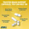 Applied Nutrition - Solutions - Brain Fuel - Capsules with Nootropics, Vitamins, & Panax Ginseng - Best Focus Booster - Enhances Mental Performance - (60 Capsules 30 Servings) view 3