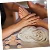 Wooden Massage Tool 3pcs Round Beige Portable Manual Roller view 4