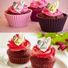 Love Heart Cake Topper Acrylic Cupcake Decoration for Valentine's Day Mother's Day Party Wedding Anniversary Dessert Supplies view 4
