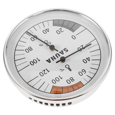 BUGUUYO Temperature Hygrometer for Sauna Temperature Humidity Tester Sauna Accessories Hanging Temperature Gauge for Indoor Use
