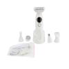 5 in 1 Electric Epilator for Women - Triple Blades Removal Device with Eyebrow Trimming, Beard Grooming, and Body Grooming Heads - USB Rechargeable Facial Removal Device view 1