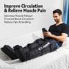 FIT KING Leg Massager, Recovery System Compression Boots Leg Massagers for Pain and Circulation Relaxing Foot Calf & Thigh Pressure Massage Machine Enhance Sports Performance (Large) view 3