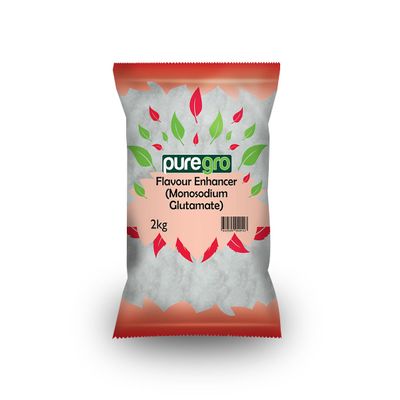 Puregro | Flavour Enhancer | Puregro Fine MSG | Monosodium Glutamate | MSG | Ajinomoto | Premium Quality | Sodium Glutamate | Natural Flavoring | Weight 2kg | Pack of 1