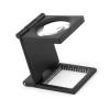 10X 28mm Mini Three Folding Magnifier with Zinc Alloy Frame and Measurement Scale for Textile Jewelry and More 5Pcs view 4