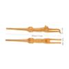 FreshCart Basics Back Massager Back Scratchers for Adults Massage Back Scratcher Bamboo Long Handle Cat Massage Stick Long Handle Itch Scratcher Novelty Brown Wood view 2