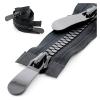 JTKSSCS Zip 70-100cm Zippers Double Slider Single Puller Open-end Auto Lock Zip for Jacket Outdoor Backpack Accessories(B,90cm) view 2